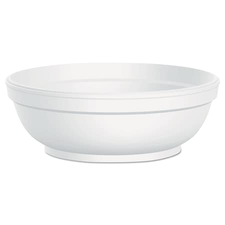 DART Insulated Foam Bowls, 6 oz, White, PK1000 6B20